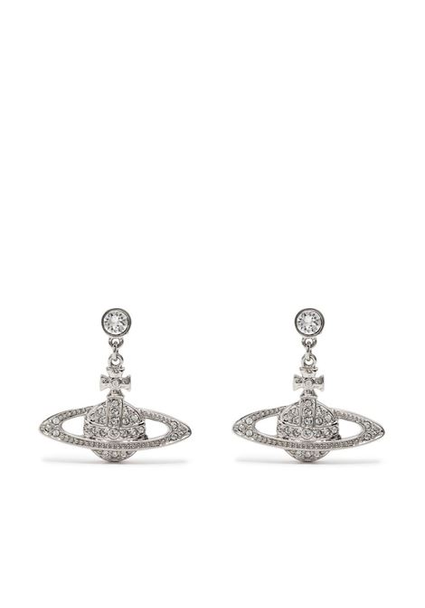 orecchini a goccia orb donna platino VIVIENNE WESTWOOD | 62020025-02P116-CNP116